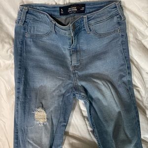 HOLLISTER JEAN JEGGING HIGH-RISE SIZE 5 W27